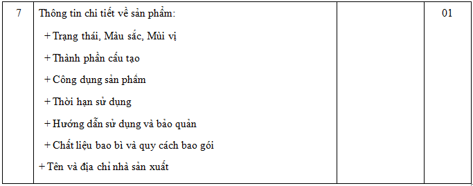 TƯ VẤN THỦ TỤC  TỰ CÔNG BỐ THỰC PHẨM NHẬP KHẨU