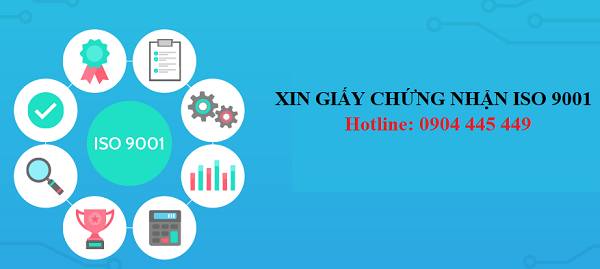 xin giấy chứng nhận tiêu chuẩn cơ sở iso 9001