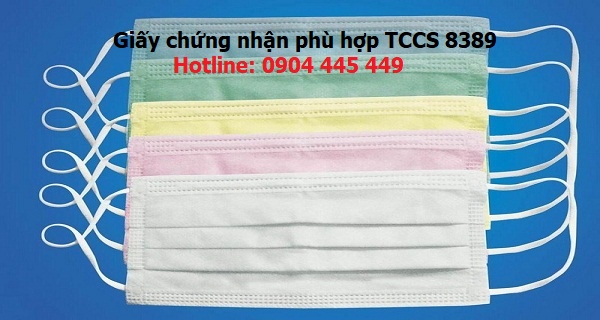 xin giấy chứng nhận phù hợp tiêu chuẩn TCCS 8389
