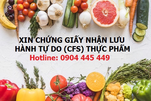 Xin cfs thực phẩm